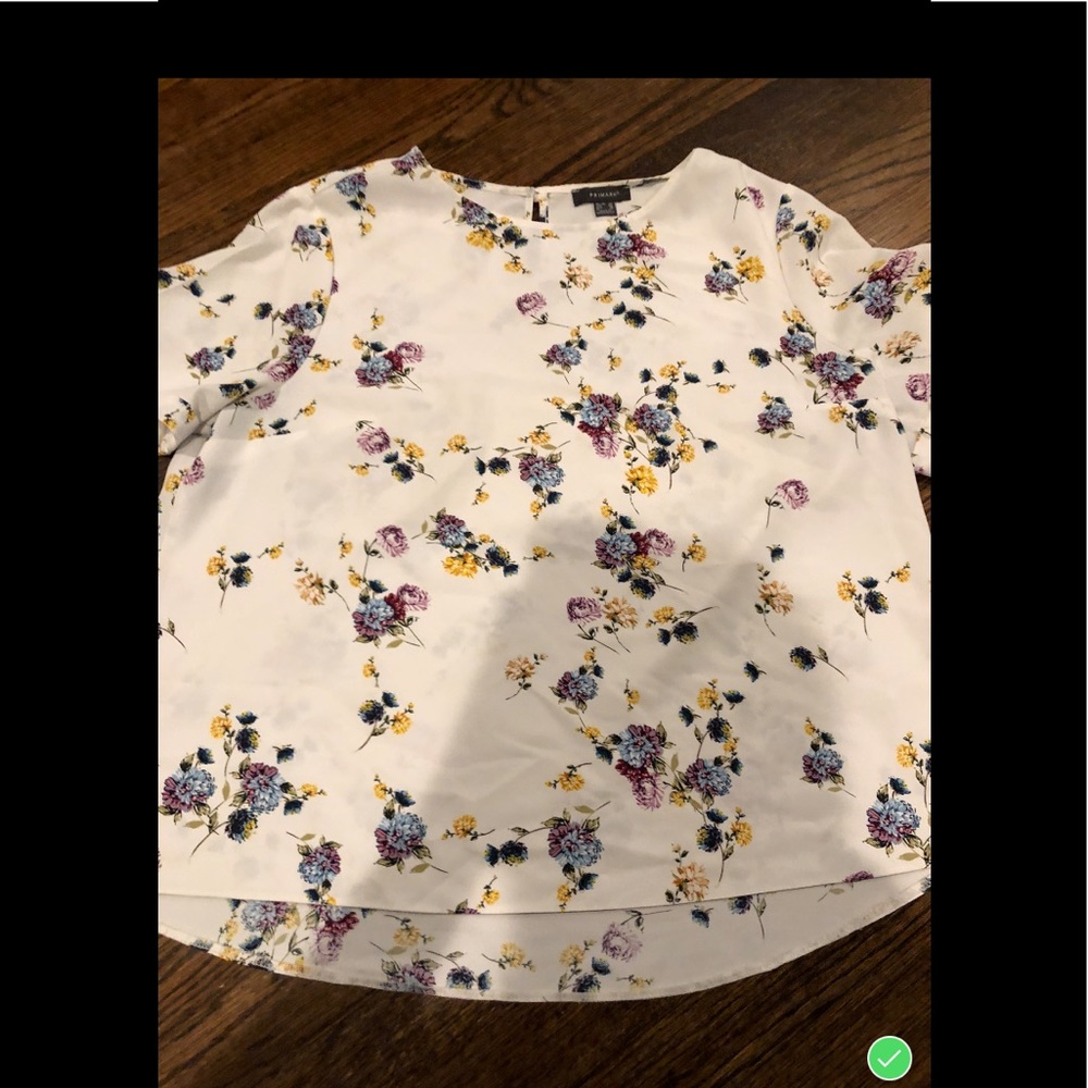 Flower shirt plus size